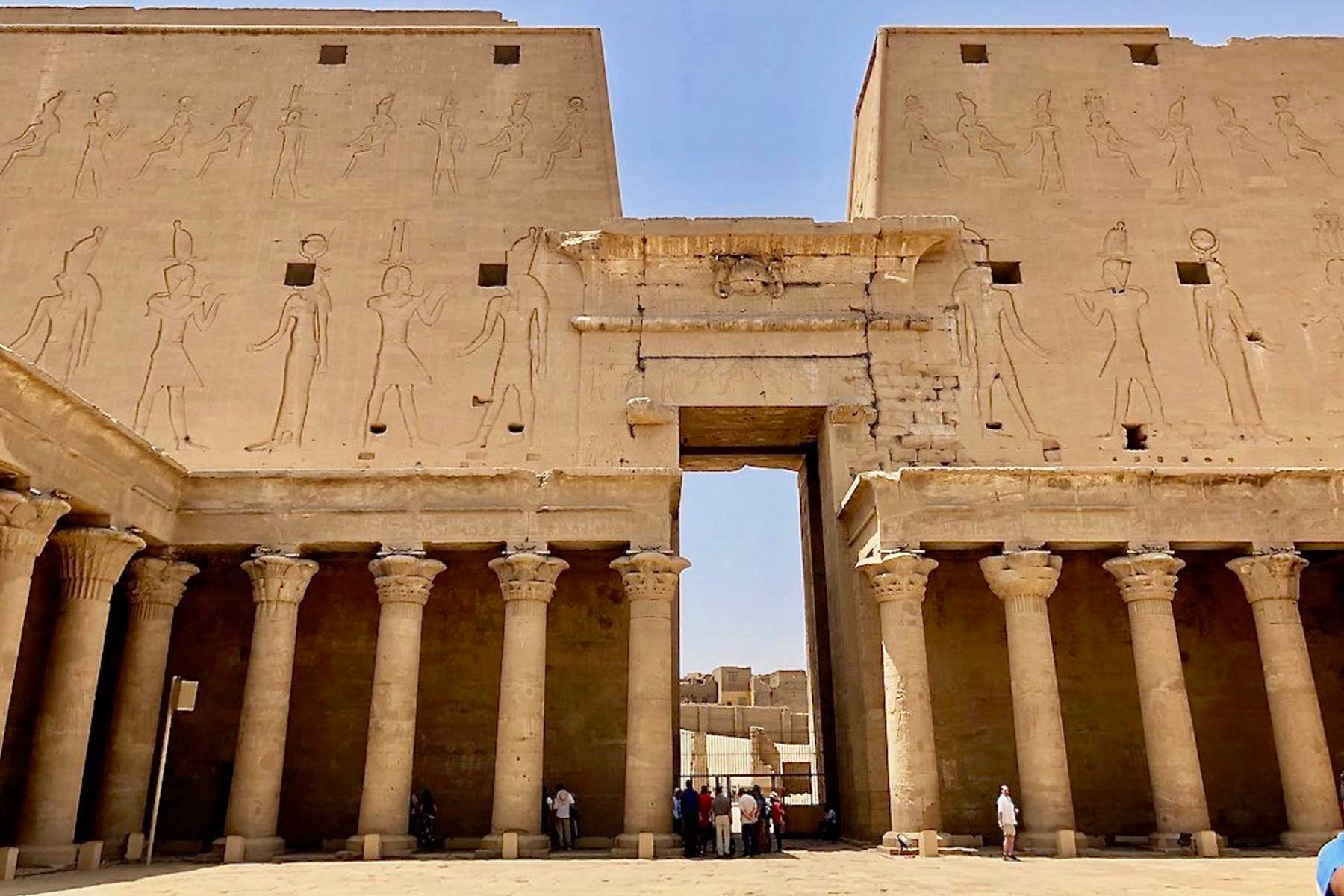 the temple of Edfu