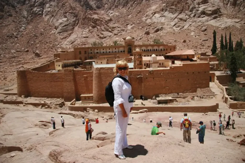 Saint Catherine's Monastery at the foot of Mount Sinai exterior