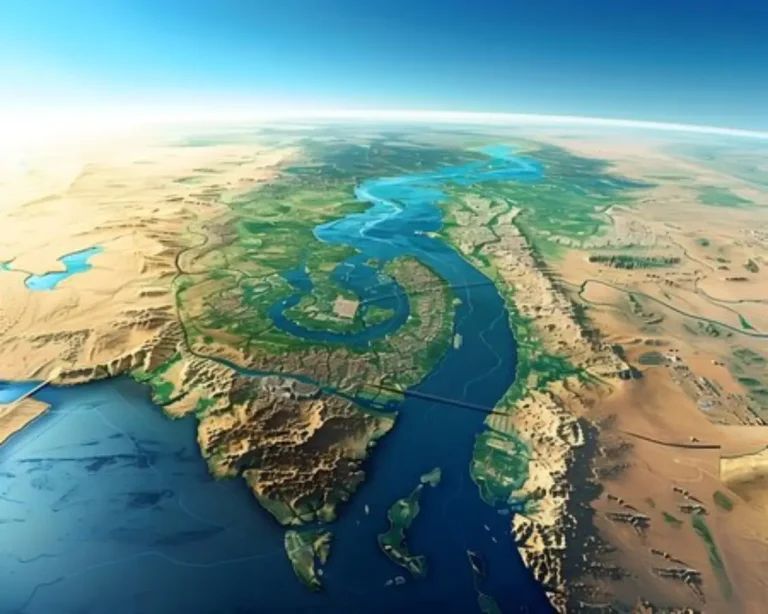 Nile River Map
