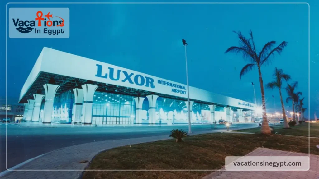 Luxor Airport arrivals exterior