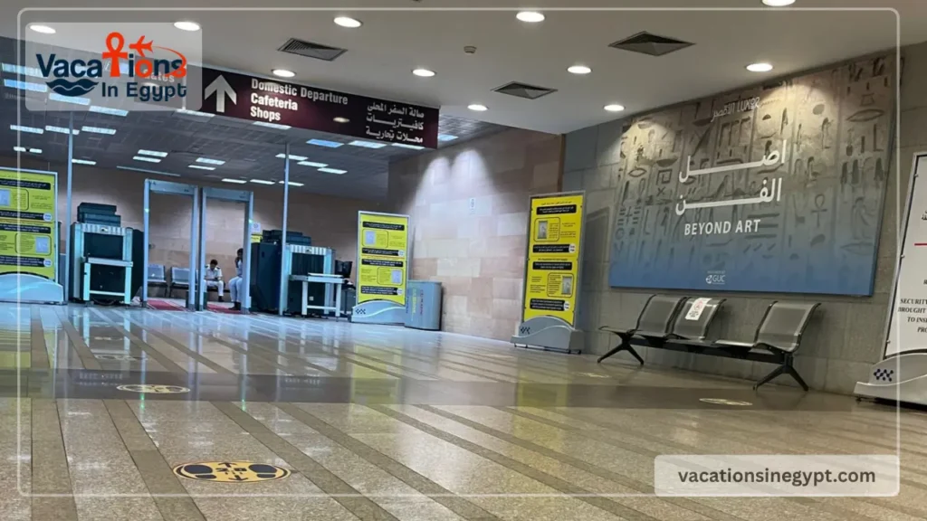 Luxor Airport arrivals exterior