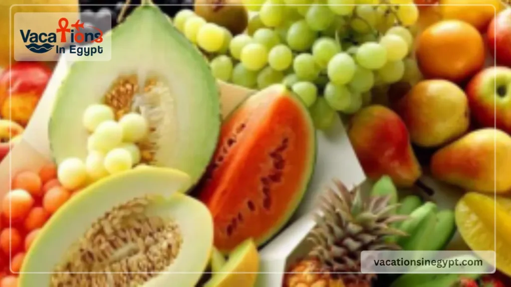 Summer fruits in Egypt