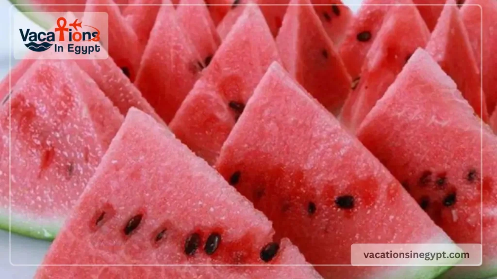 Summer fruits in Egypt