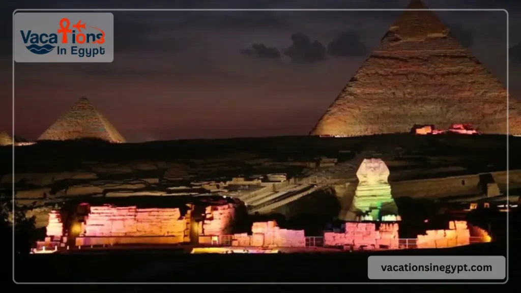 The Pyramids of Giza & the Sound and Light Show