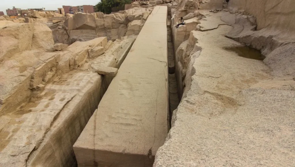 unfinished obelisk egypt