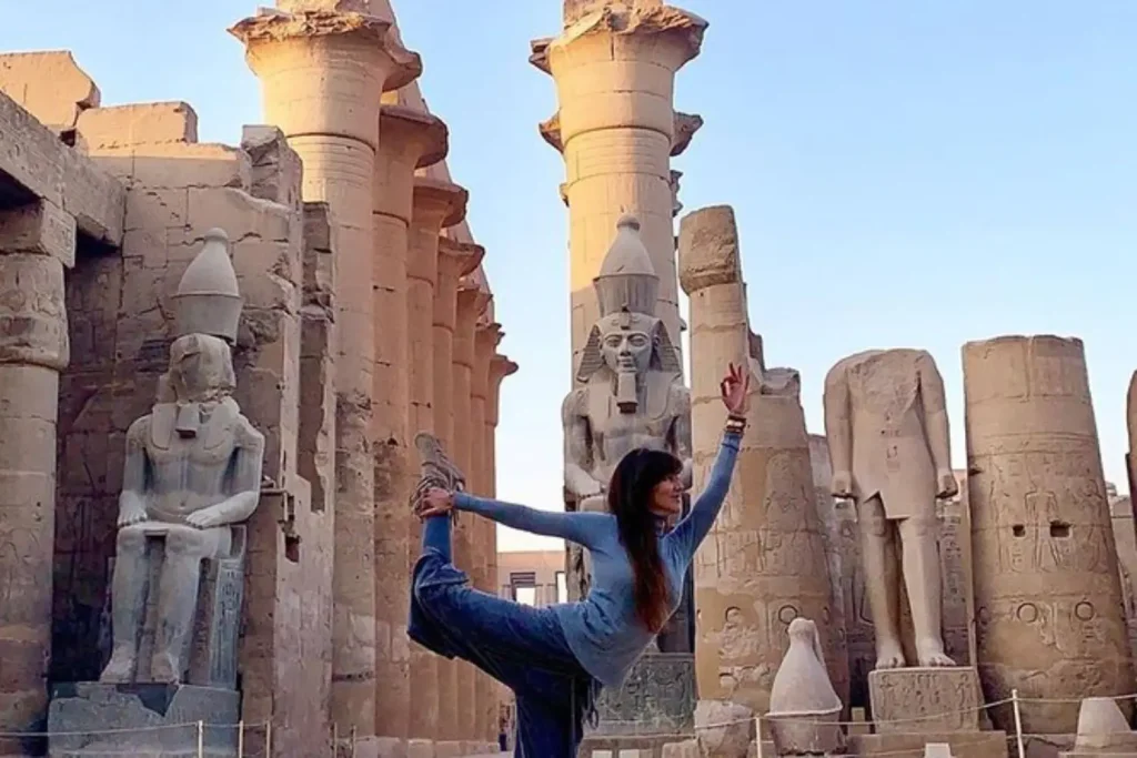 travelers relaxing Egypt tour