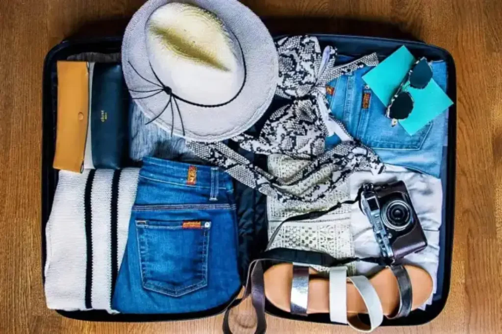 What to pack for vacation list