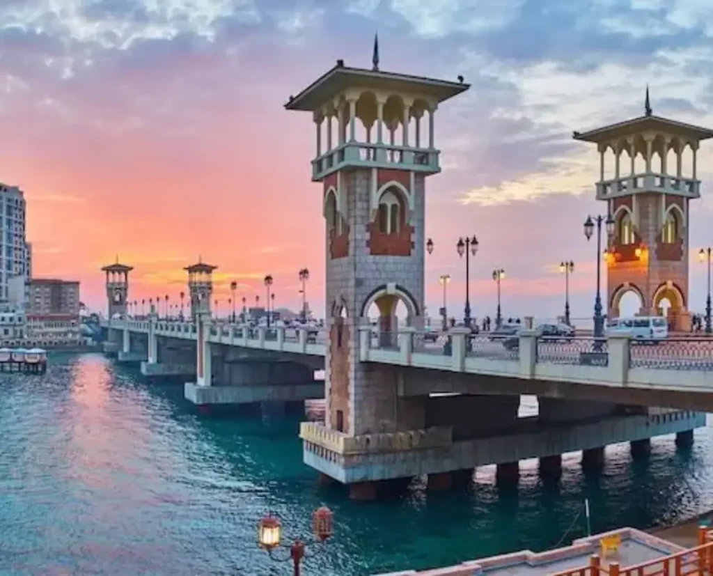 Alexandria Egypt Mediterranean coast landmarks