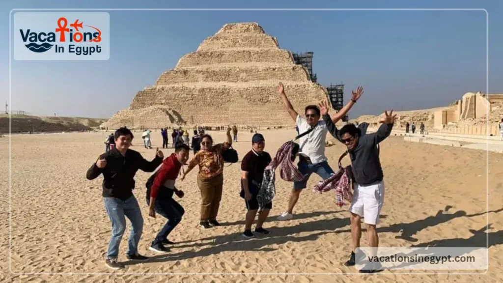 Pyramid of Djoser at Saqqarav