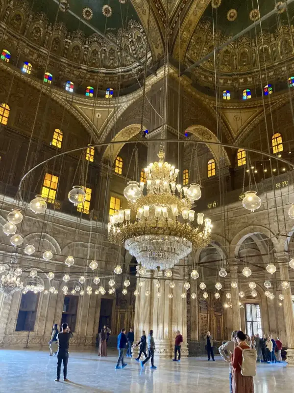 Mohamed Ali Mosque, interior dome