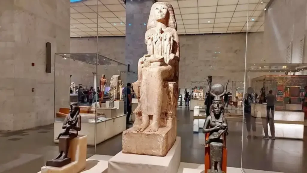 National Museum of Egyptian Civilization interior